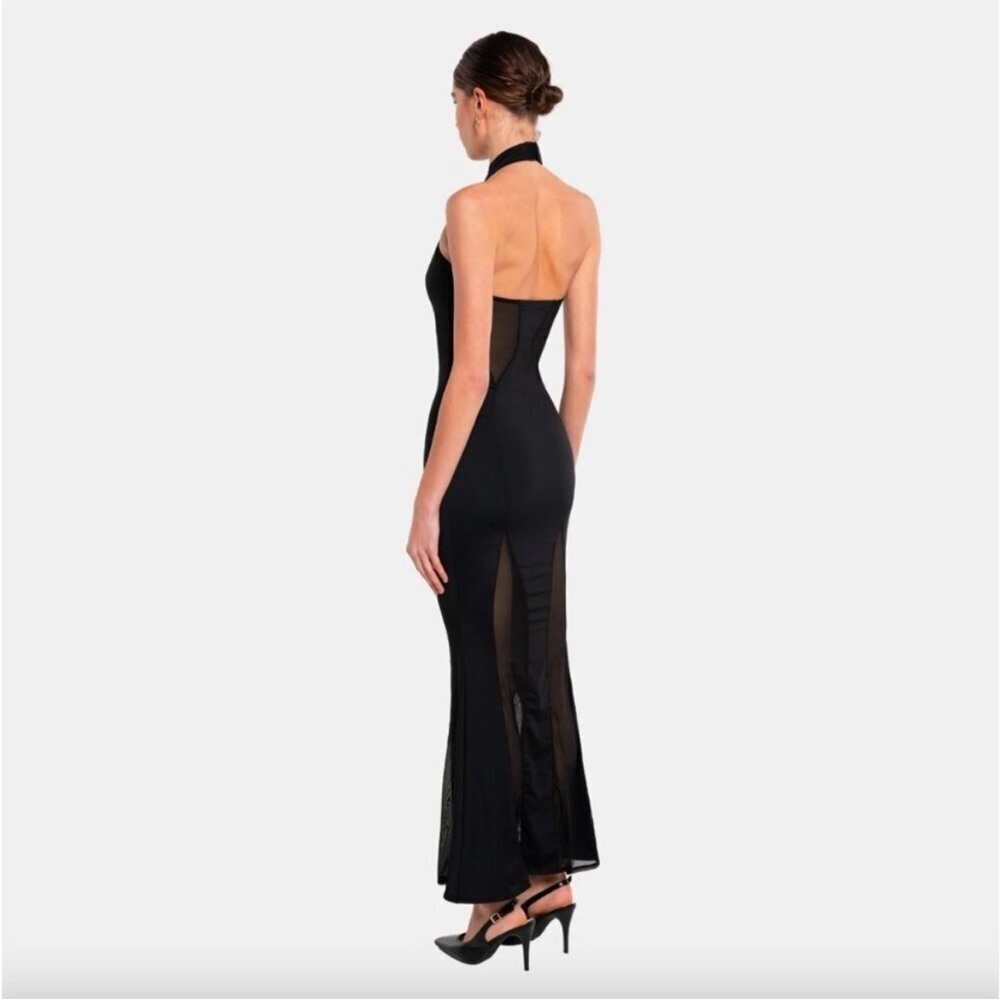 OW Collection Sierra Halter Neck Dress - Picture 3 of 5